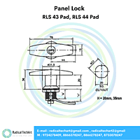 Panel Lock - RLL 09, RLL 09 K-P, RLL 09 K-C