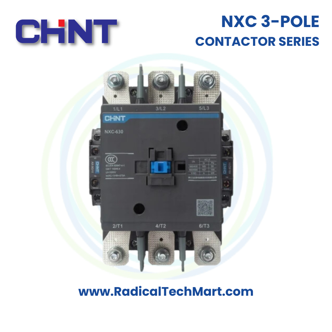NXC Contactor Series (500 and 630 A)