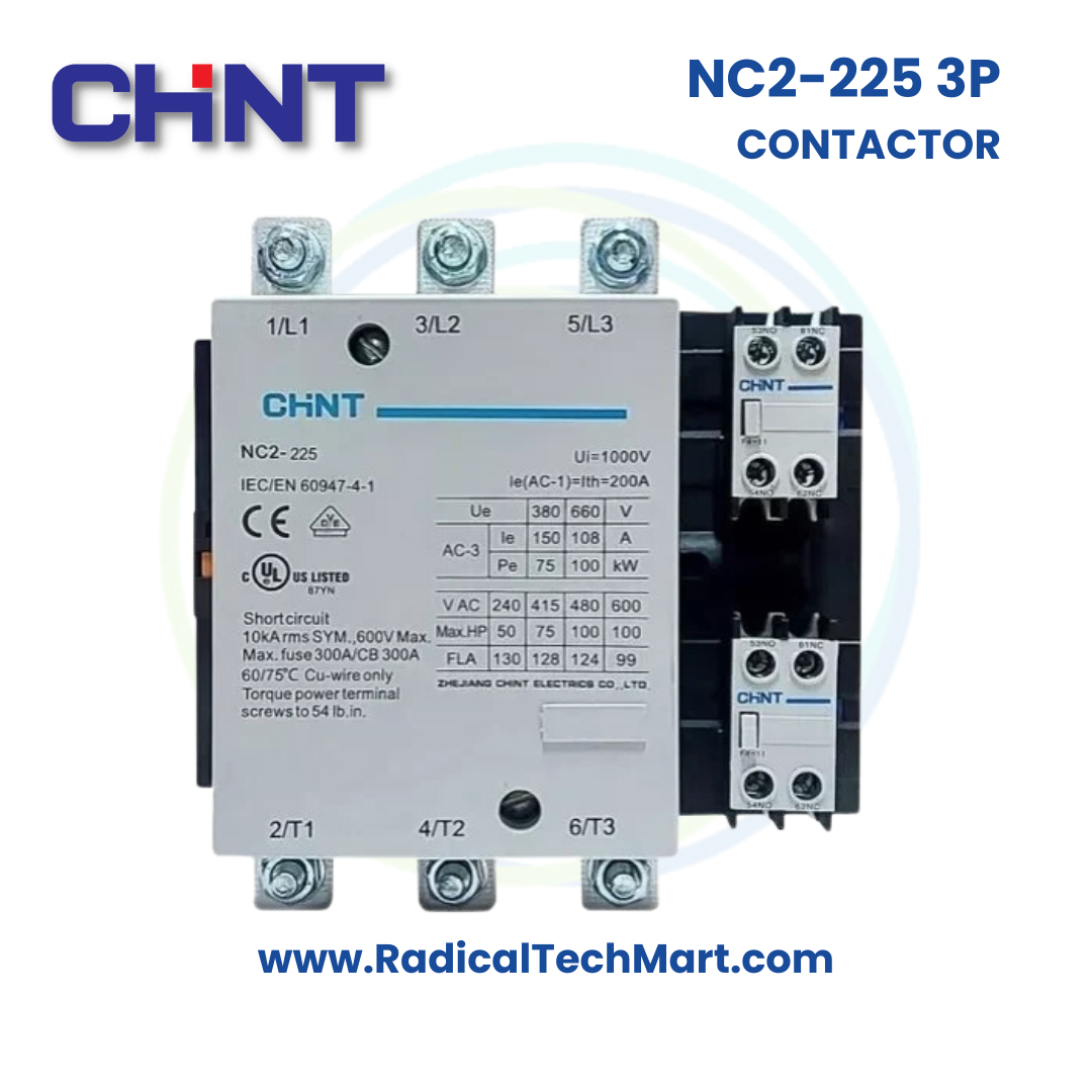 NC2-225 3P Contactor