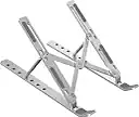 POR 1659 My Buddy K Portable Laptop Metal Stand – Silver | 1 Year Warranty