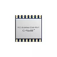 Lora1276C1-868 Low Power
Consumption Wireless
Transceiver Module                     G-nice  C-1-868 Rf