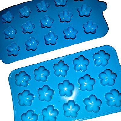 Silicon Mold Chocolate Ghee Diya - Flower Silicon Mold Chocolate Ghee Diya - Flower