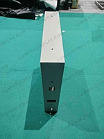 Small square MS GI outdoor LED cabinet 640 x 640 mm, 320 x 160 modules, back service – Lumina