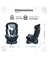 R for Rabbit - Jack N Jill Grand - Car Seat -Black Multi