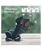R for Rabbit - Jack N Jill Grand - Car Seat -Black Multi