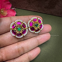 Jadau Flower Necklace