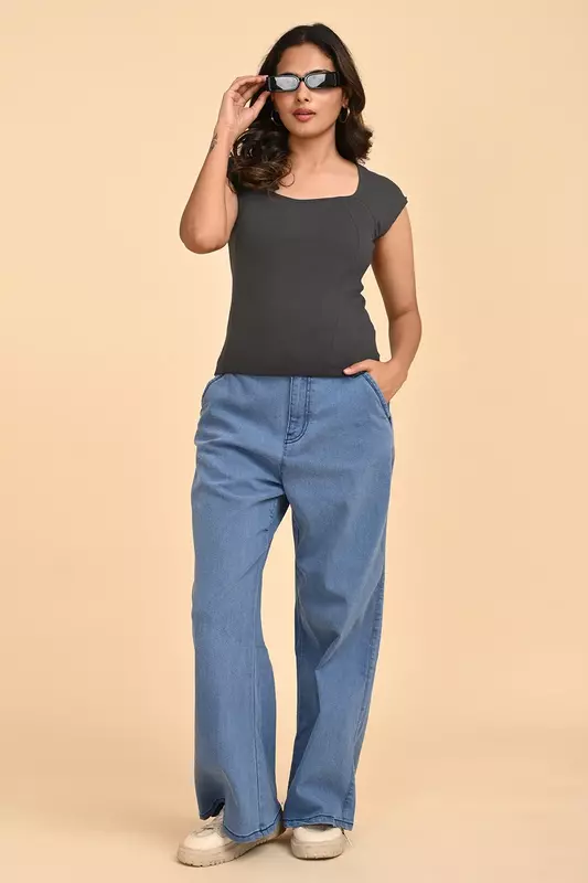 Women's Raglan Knitted Top