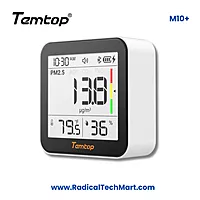 Temtop M10+ Air Quality Monitor CO2 PM2.5
