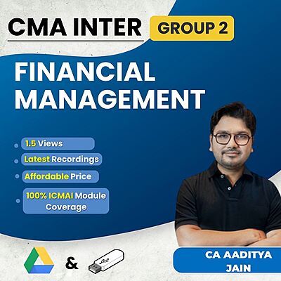 CMA Inter Financial Management (Group 2) By CA Aaditya Jain