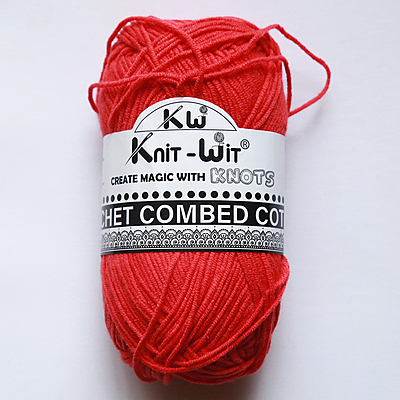 Crochet Combed Cotton Yarn 25