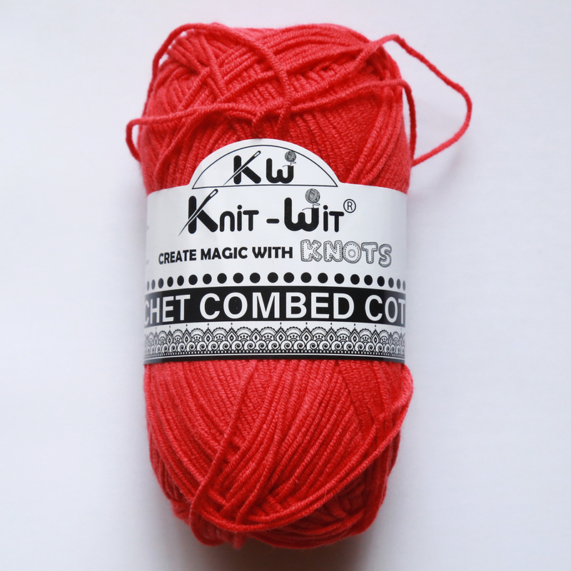 Crochet Combed Cotton Yarn 25