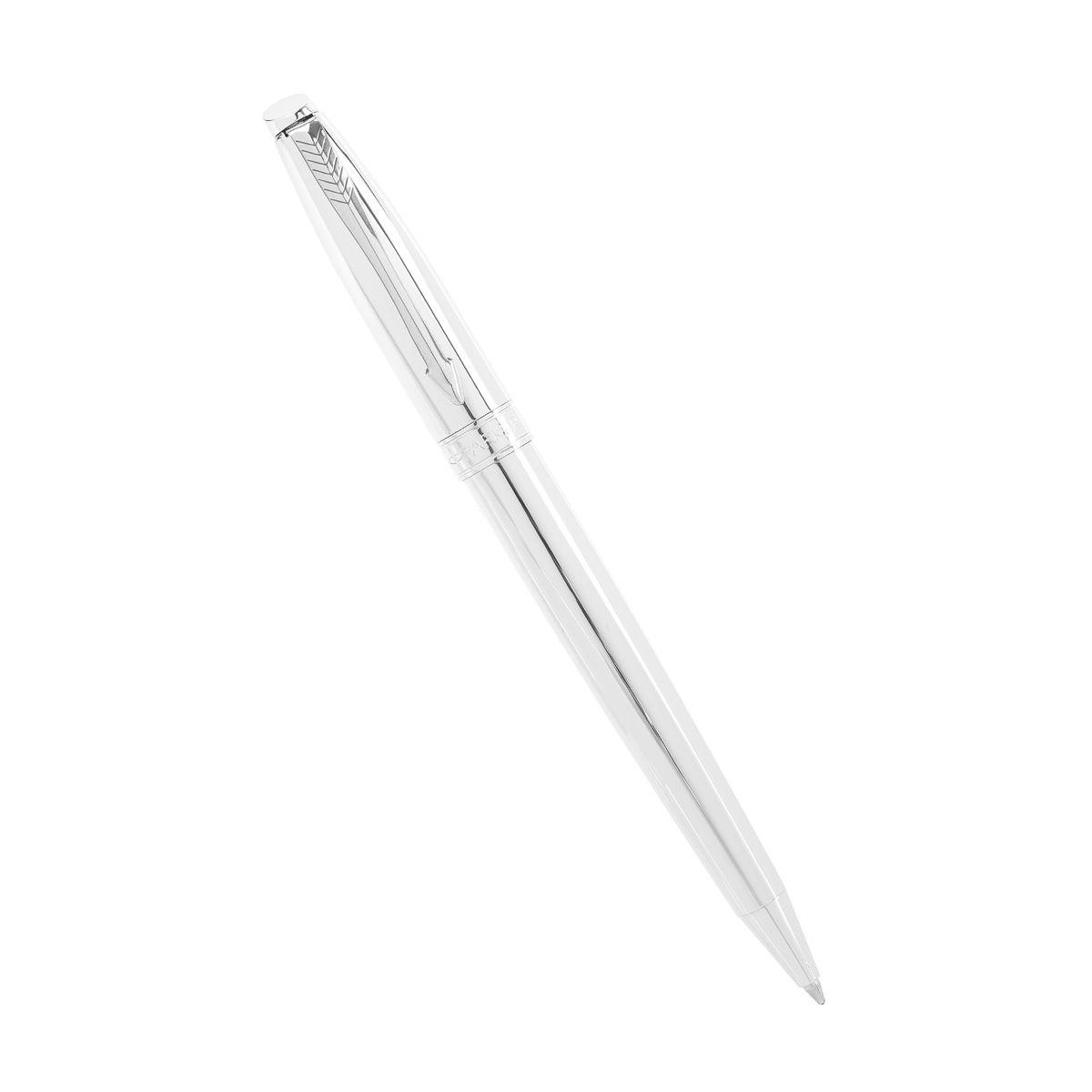 Parker Fusion Shiny Chrome Trim Ball Pen