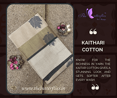 PURE KAITHARI COTTON SAREE LMSSHCS14065