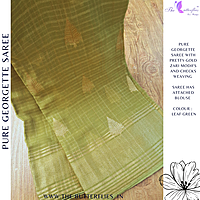 PURE GEORGETTE SAREE  VFLSGRS23922