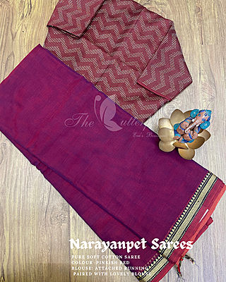 SOFT COTTON SAREE CDTSSSS23978