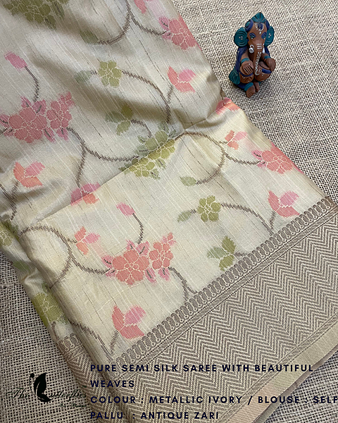 PURE SEMI SILK SAREE PFLSSIL25048 PURE SEMI SILK SAREE PFLSSIL25048
