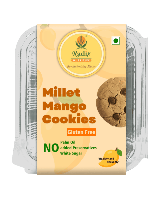 Millet Mango Cookies - 200 g | Gluten Free