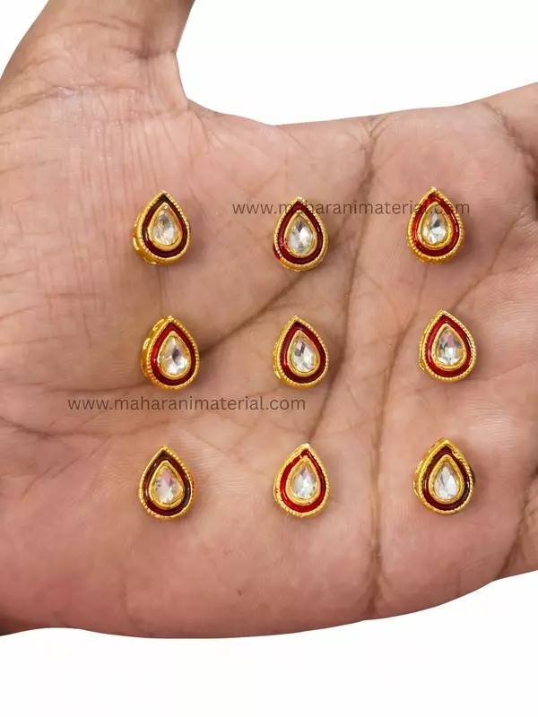 Meena Kundan Drop L