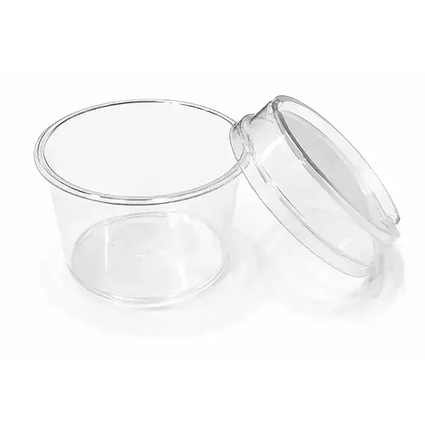 PVC Round Dessert Tub 250ml