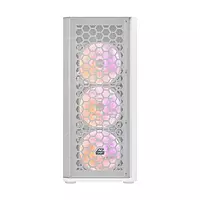 Ant Esports 250 Air ARGB ATX Mid Tower Case – White | 4 Fans | Tempered Glass