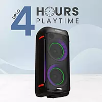 Iron Beats IV Party Speaker | RGB LED Lights | 1 Year Warranty