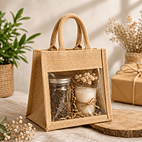 Jute Display Gift Bag