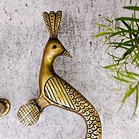 Brass Door Handle Set - 10 inch Height | Elegant Brass Door Handle Set for Home Decor