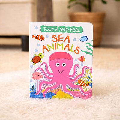 Sea Animals -Touch & Feel Sensory Board Book