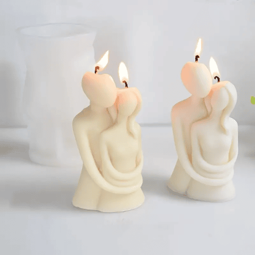 Silicon Mold Loving CANDLE Couple