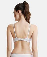 Jockey Wirefree Non Padded Super Combed Cotton Elastane Stretch Full Coverage Beginners Bra with Adjustable Straps SS 12