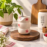 FORA Bloom Sipper with Steel Straw