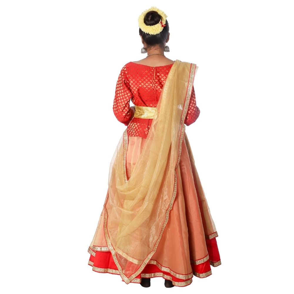 Kathak Dance Fancy Dress Costume Kathak Dance Fancy Dress Costume