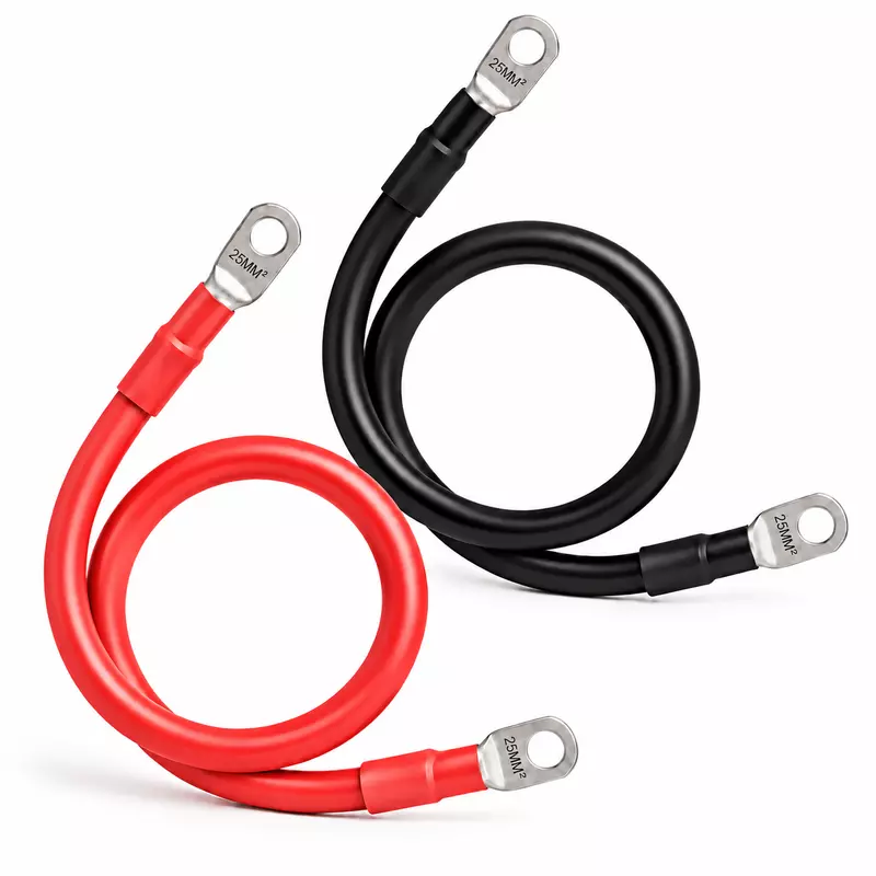 25mm² Red & Black Battery Connecting Cable