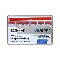 Diadent Paper Points -2% #15 Pack of 120 Root Canal Paper Points