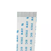 26 Pin 0.5mm Pitch 200mm Same Side Connection FFC Ribbon Flexible Flat Cable