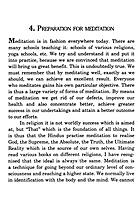 The Practice of Meditation