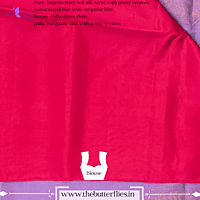 Kanchivaram soft silk saree SJSSSIL21283