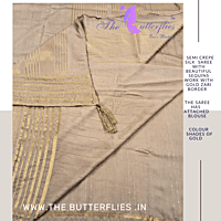 SEMI CREPE SILK SAREE DVFSCRE22876