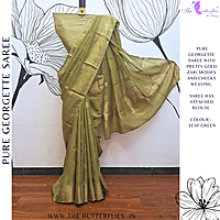 PURE GEORGETTE SAREE  VFLSGRS23922