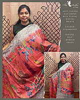 SOFT TUSSER SILK SAREE KHFSTUS25014 SOFT TUSSER SILK SAREE KHFSTUS25014