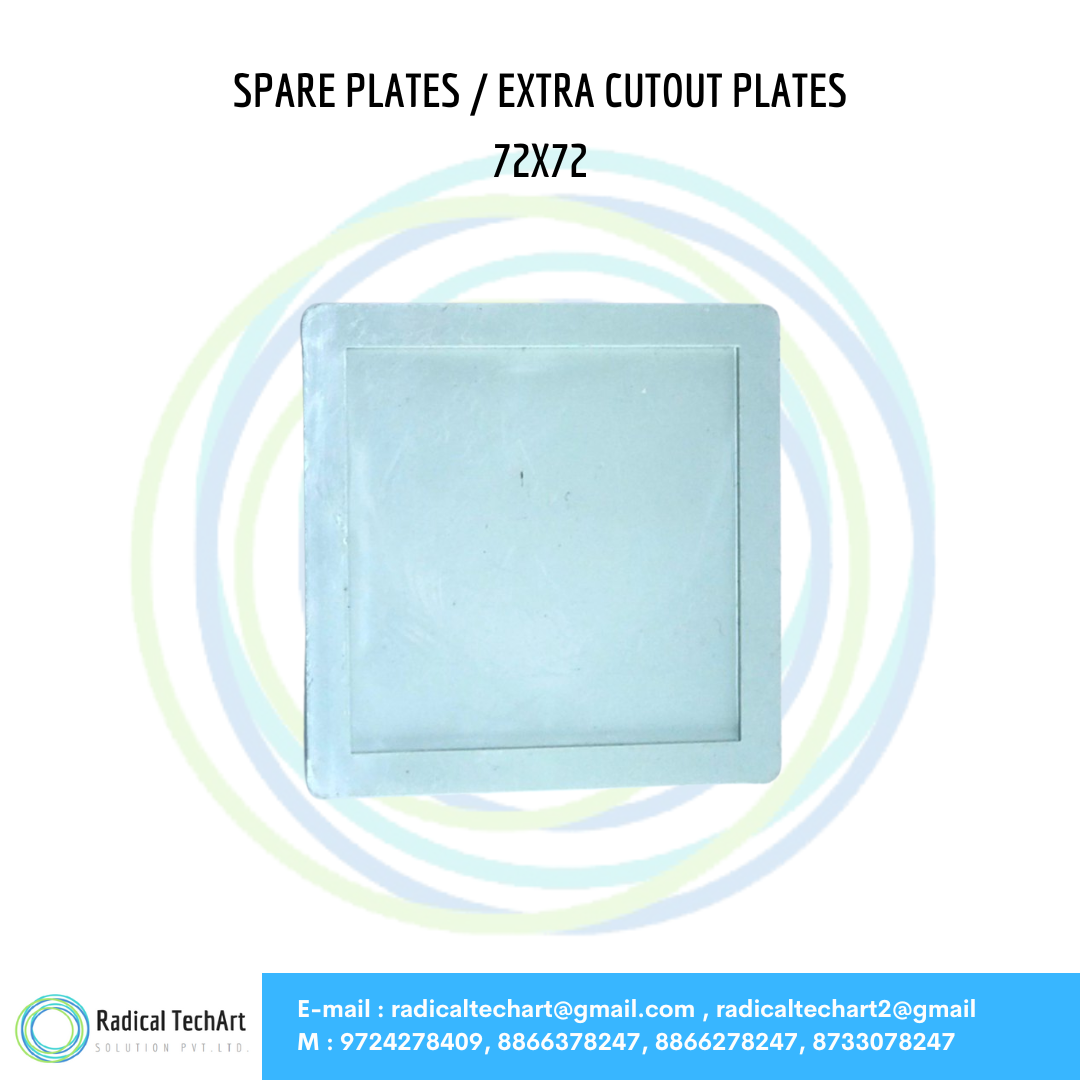 Spare plates/extra cutout plates