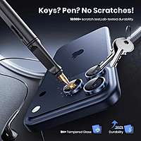 ZigDeal iPhone 17 Pro Max Camera Lens Protector – Clear Tempered Glass Protection