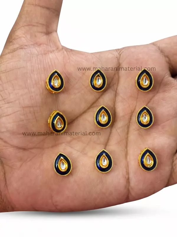 Meena Kundan Drop L