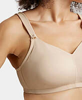 JOCKEY Wirefree Non Padded Soft Touch Microfiber Elastane Stretch Full Coverage Minimizer Bra with Broad Cushioned Fabric Strap 1841