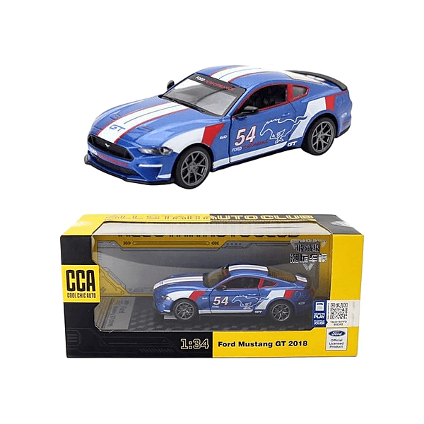 Ford Mustang GT 2018 Blue | 1:32 | CCA