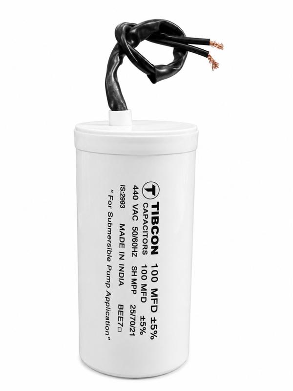 Tibcon 100 MFD 440 V Capacitor for Submersible Pump