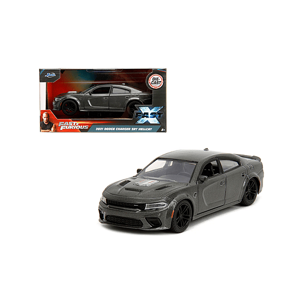 Dodge Charger SRT Hellcat 2021 Fast&Furious Grey | 1:32 | Jada