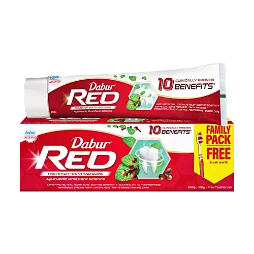 DABUR RED PASTE 300G OFFER (24) 204/-