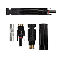MC-4 in-Line Fuse Connector without Fuse ( Pack of 1)