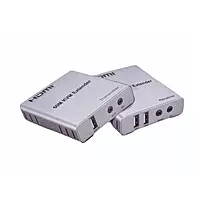 HDMI 60m KVM Extender with Audio – Keyboard Mouse Control Over Distance